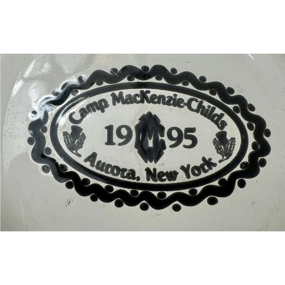 Mackenzie-Childs CAMP MACKENZIE 1995 Vintage Breakfast Bowls. Set of 2.
RARE! - Picture 7 of 7